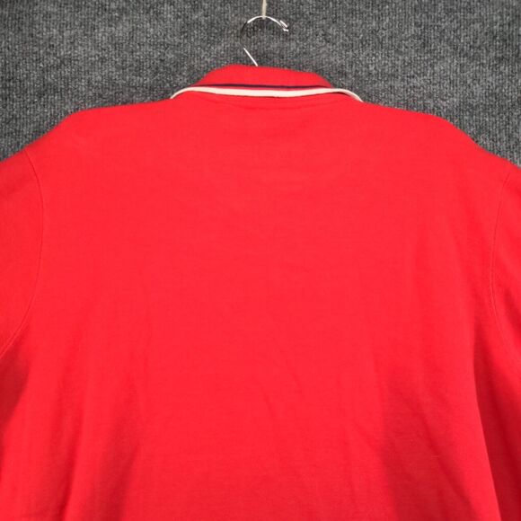 Coca-Cola Mens Uniform Crew Polo Shirt Red Plus Size 26W/28W Short Sleeve - Picture 6 of 13